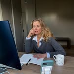 Retrat de la Mª del Mar, psicopedagoga i coach